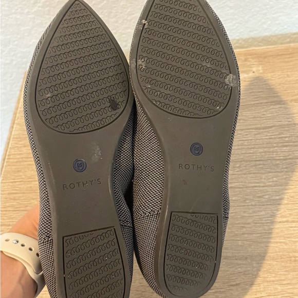 ROTHYS THE POINT WOMENS FLAT SHOES 8.5 - Picture 4 of 5